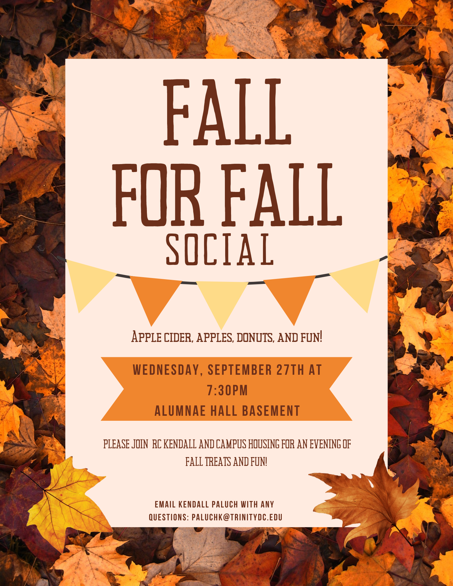 Fall for Fall Social | Campus Housing