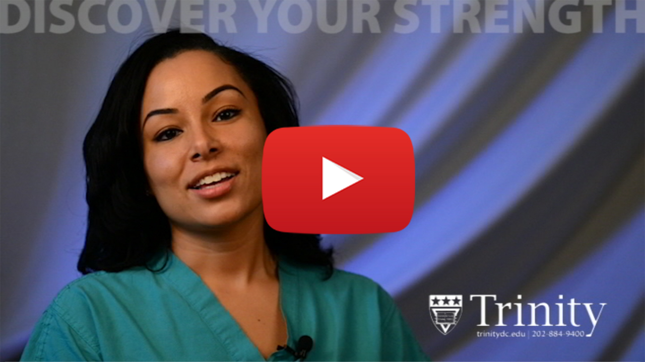 Erin Payne, Nursing: discover YOUR strength at Trinity Washington University