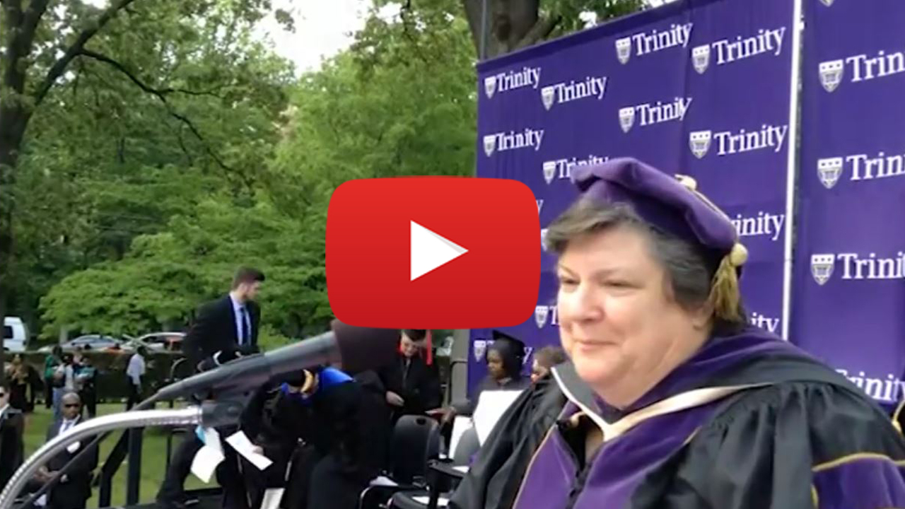 2014 Trinity Graduation: President Pat McGuire