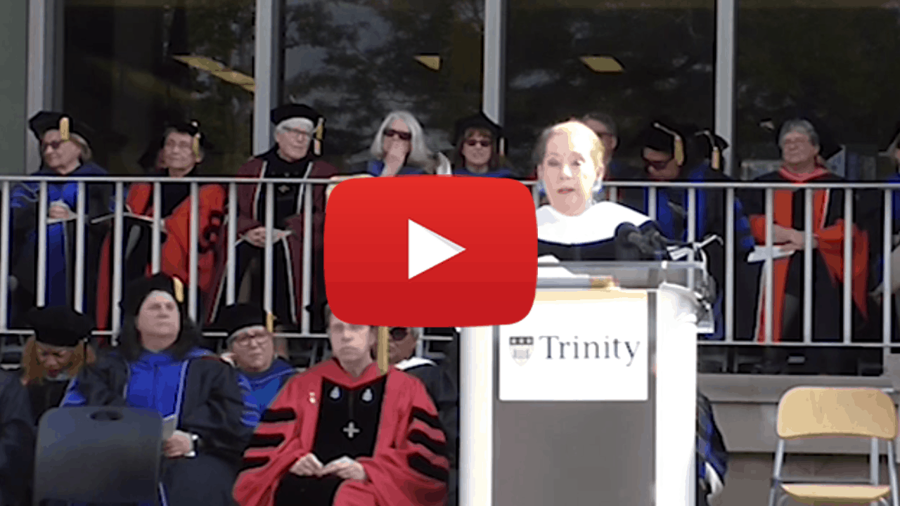 2019 Trinity May Commencement Keynote by Sharon Brady Raimo ’69 ’94