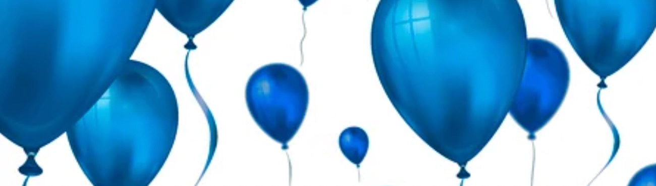 Blue Class Balloons