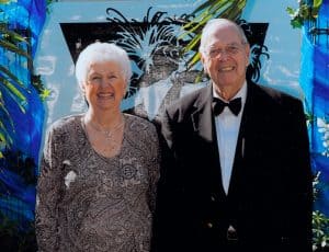 Jeanne O’Donnell Quigley ’48 and husband, Jim