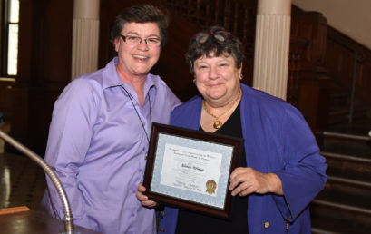 Sisters of Notre Dame de Namur Honor President McGuire as a “Companion in Mission”