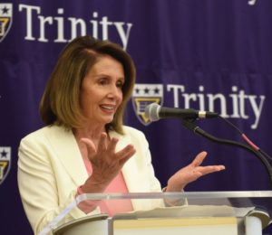 Nancy Pelosi at Trinity