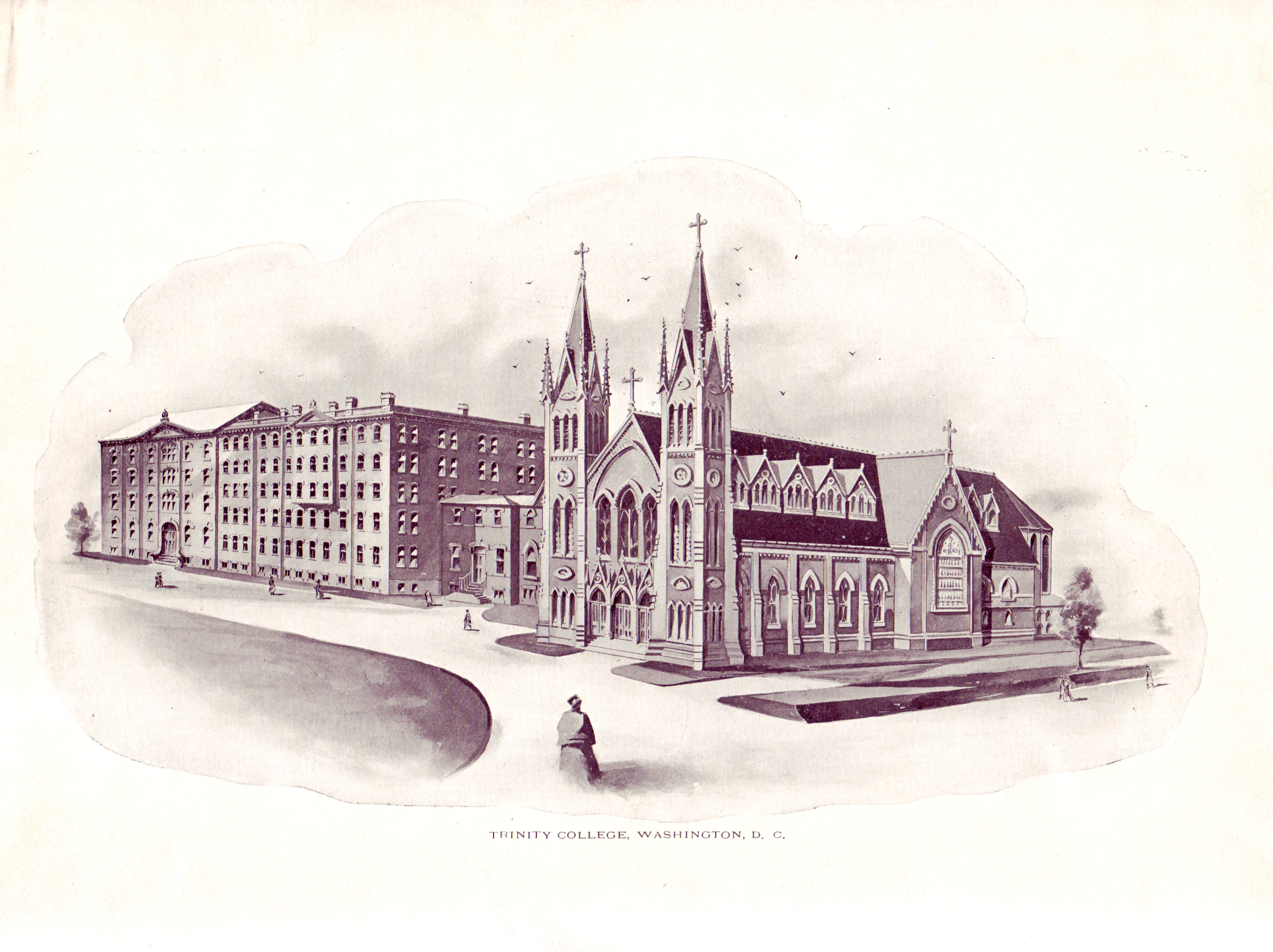 Original rendering for Main Hall