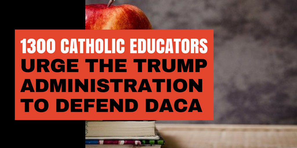 Banner Catholic Educators Support DACA
