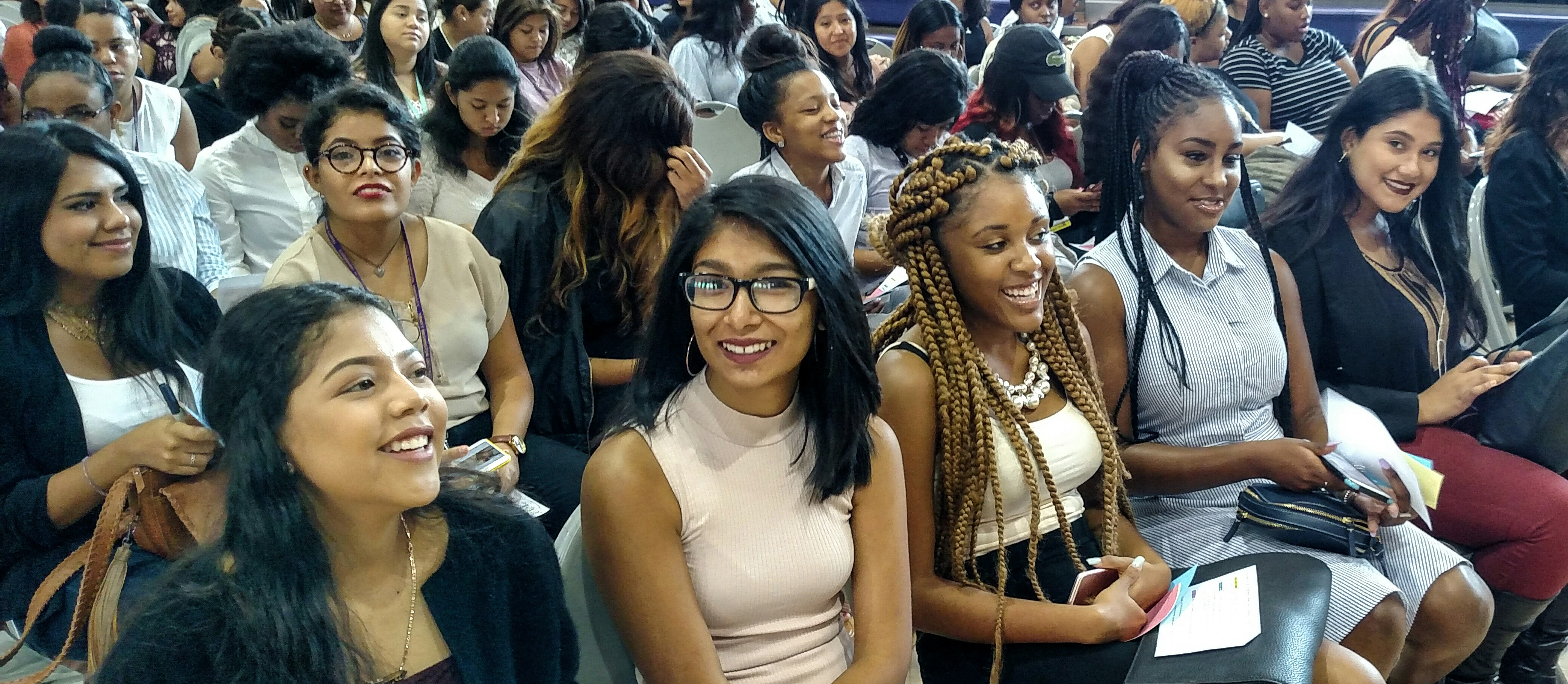 new students at convocation