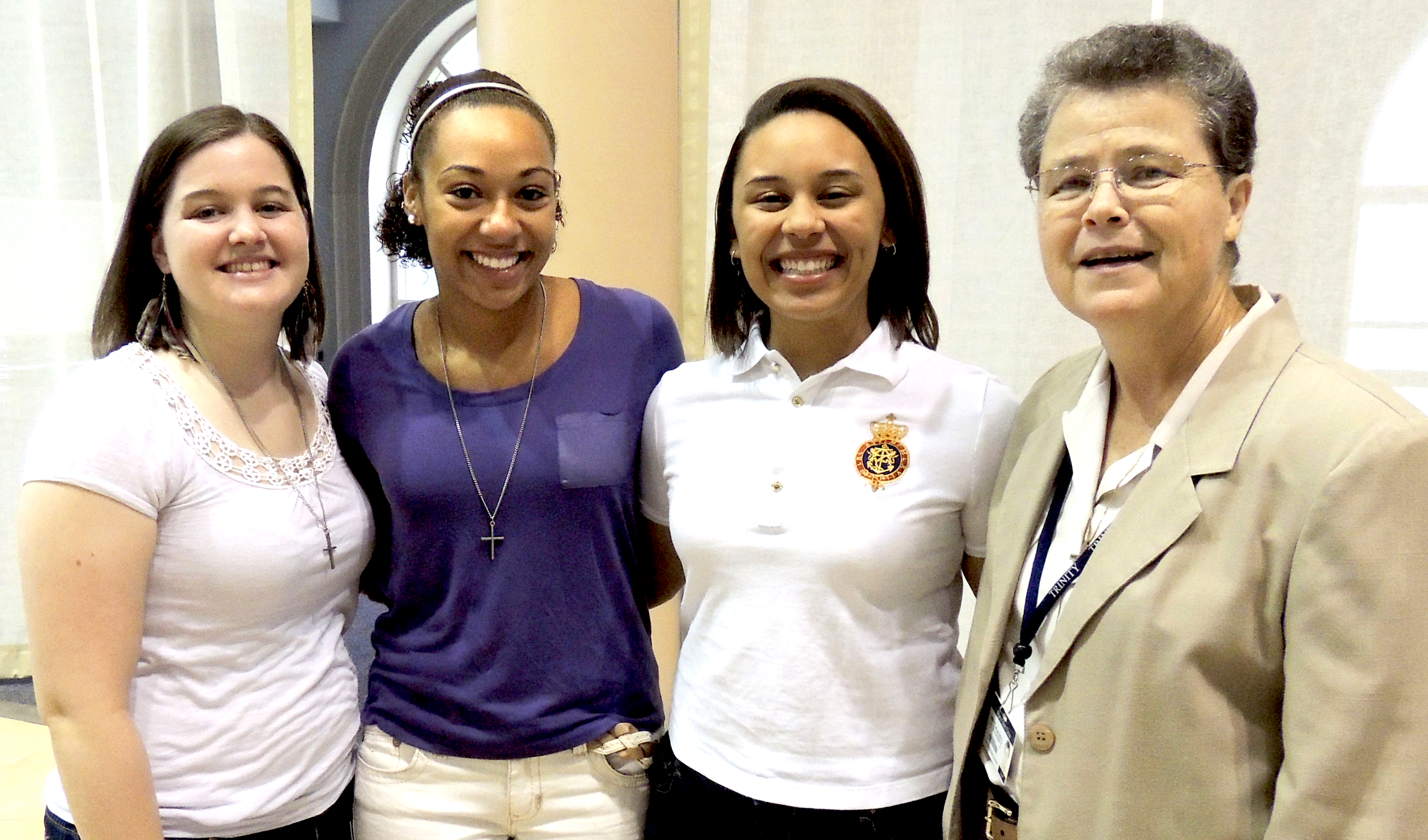Sr. Mary Ellen with students