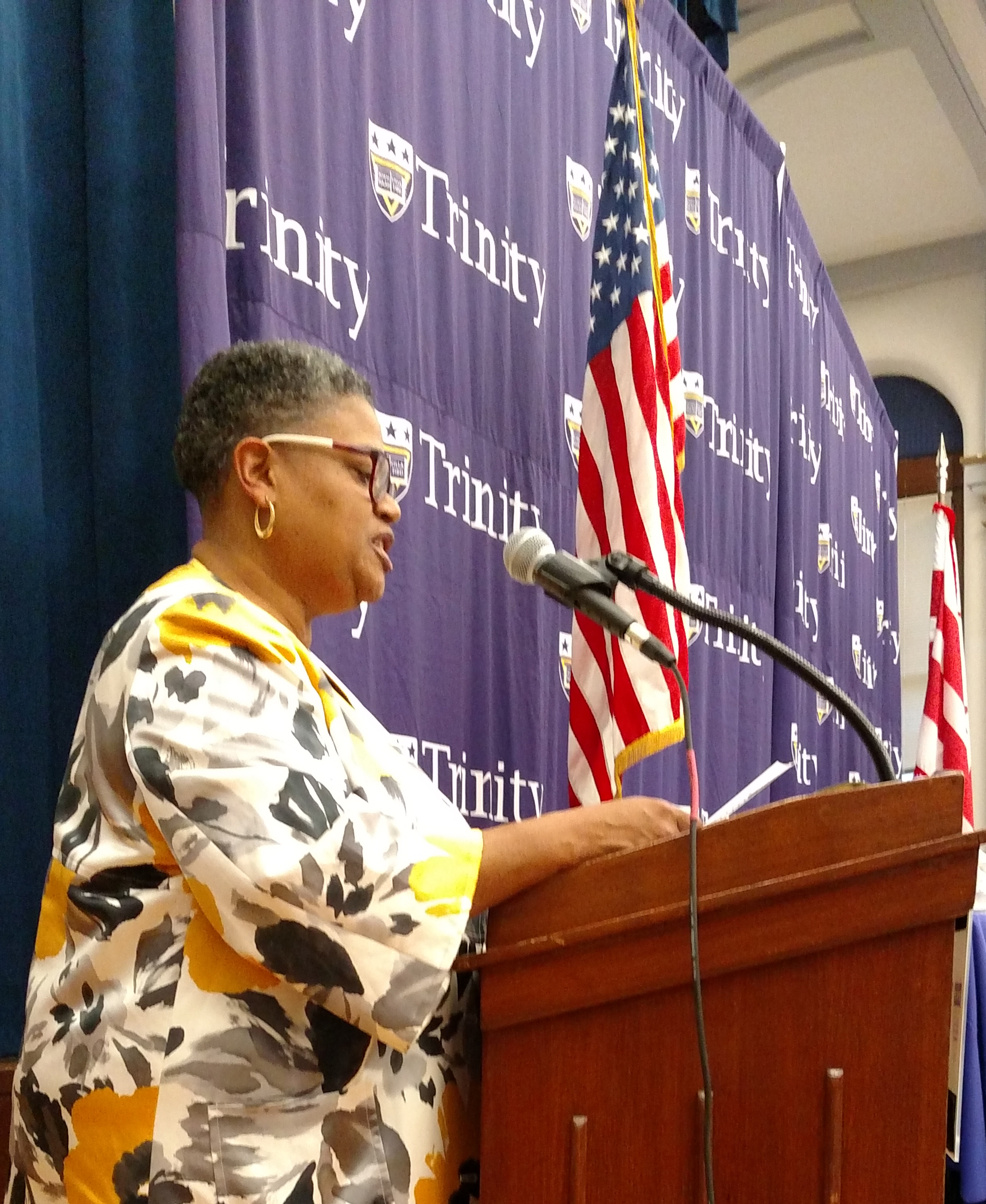 Dr. Pope gives opening remarks