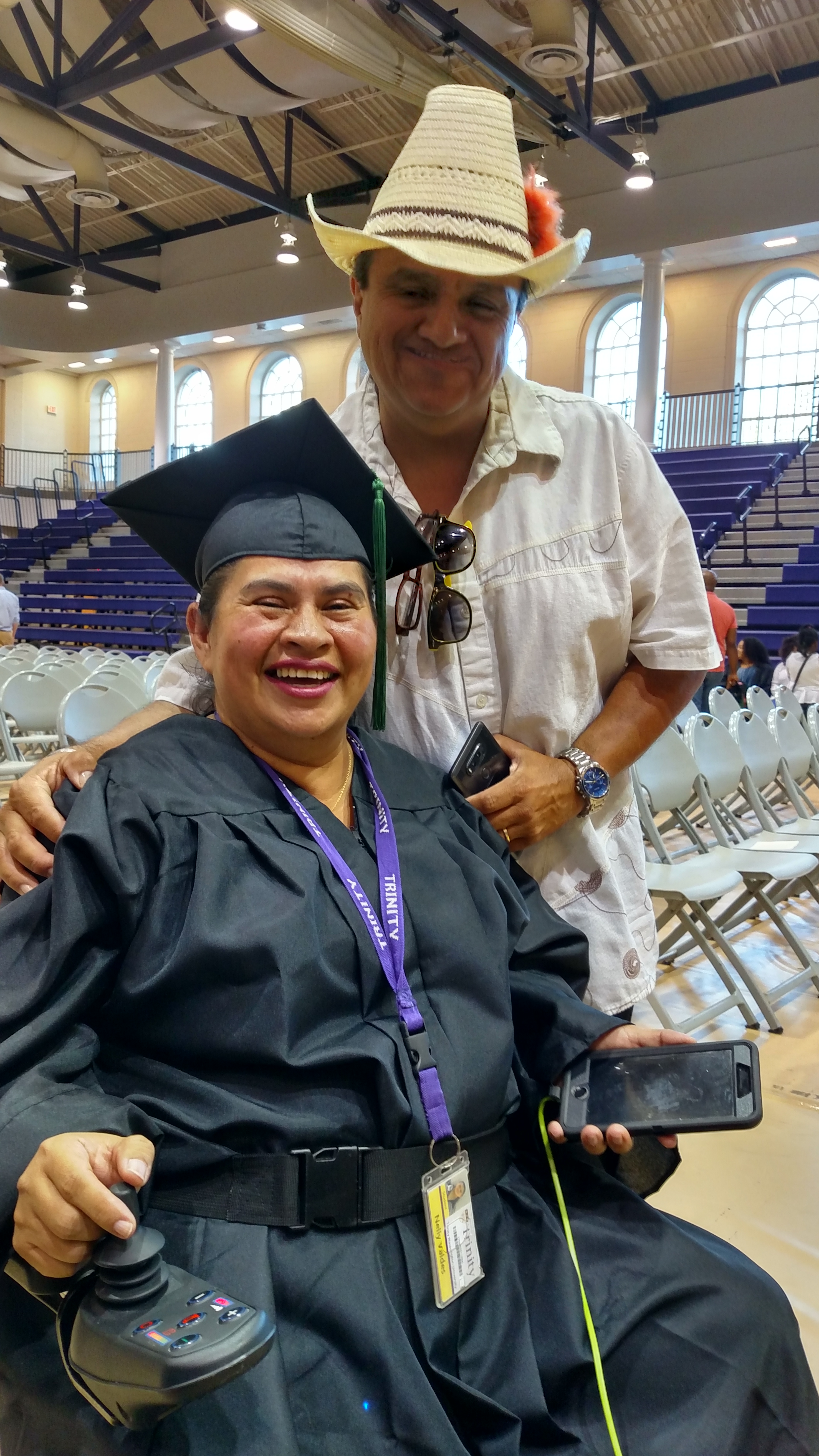 Nelly Valdez and husband