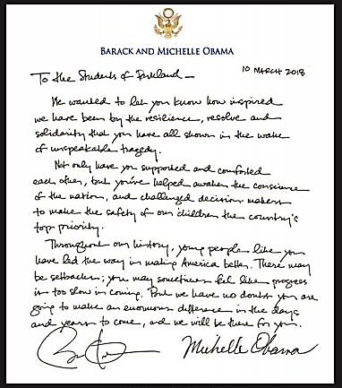 Obama letter