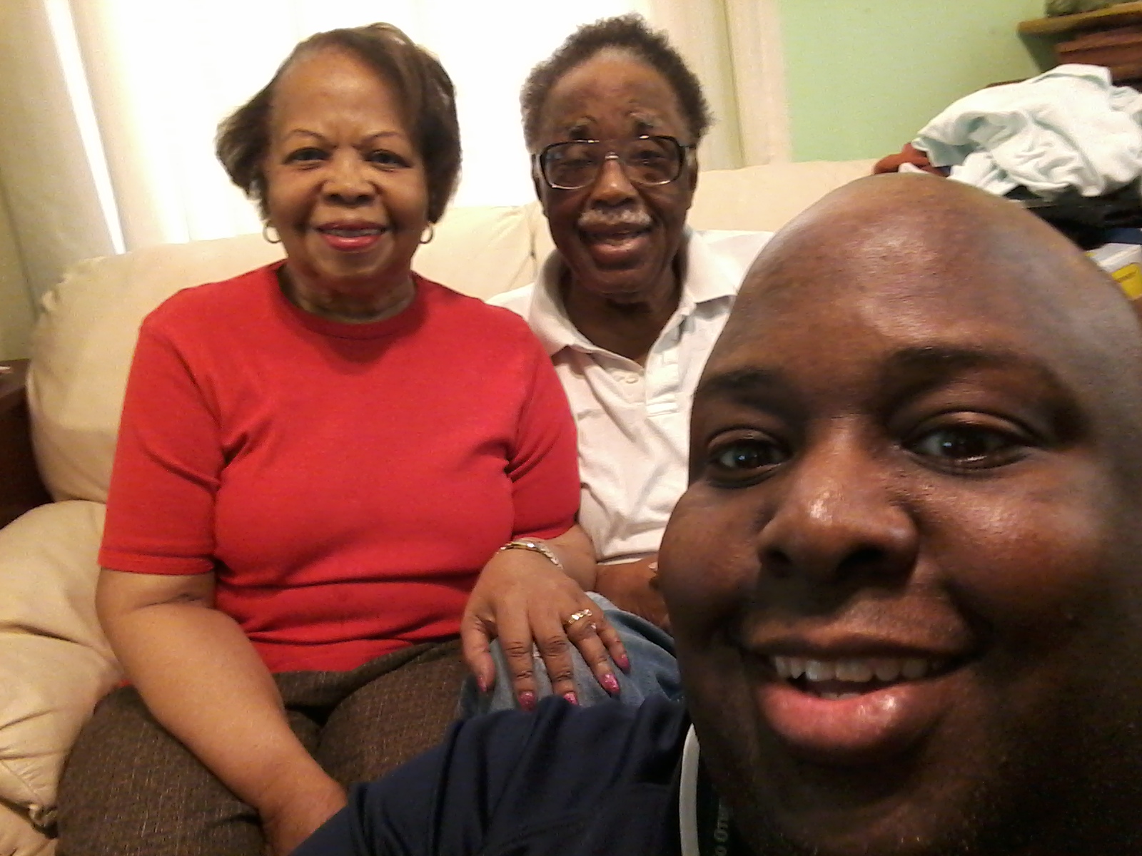 Brian Pitts and parents