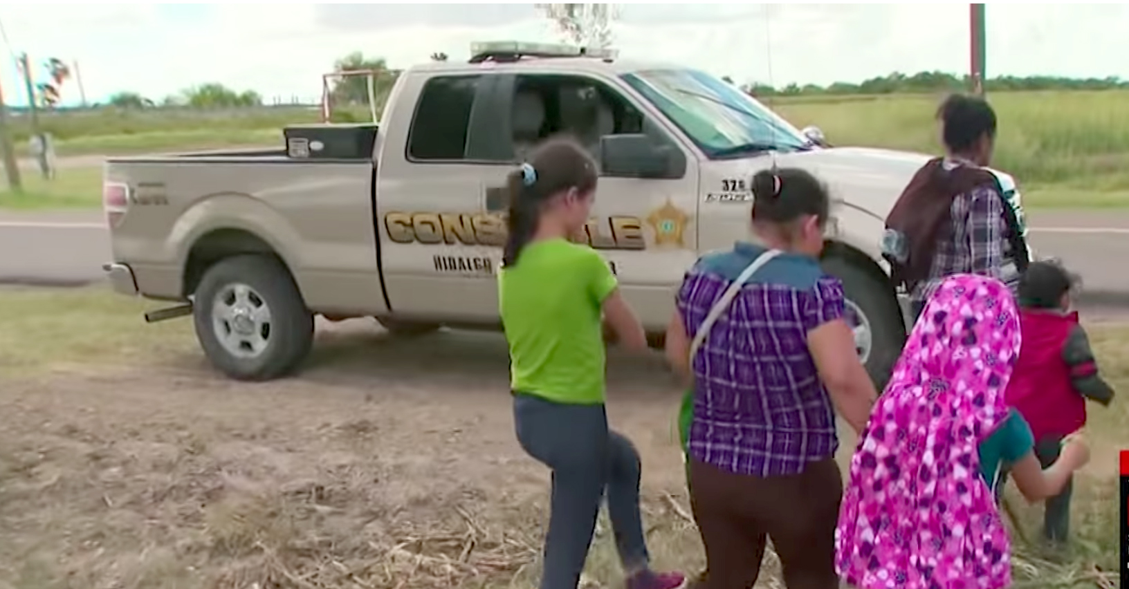 children at border