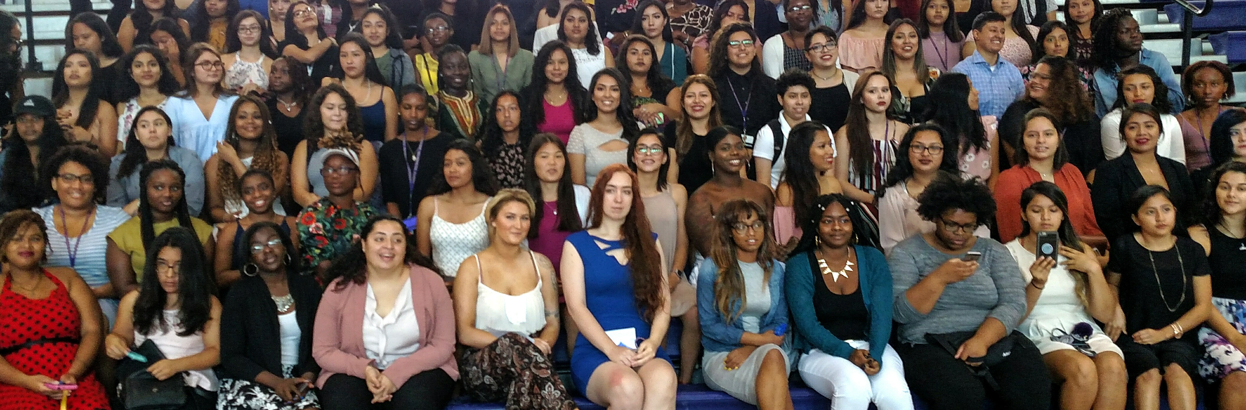 group of student scholarship recipients