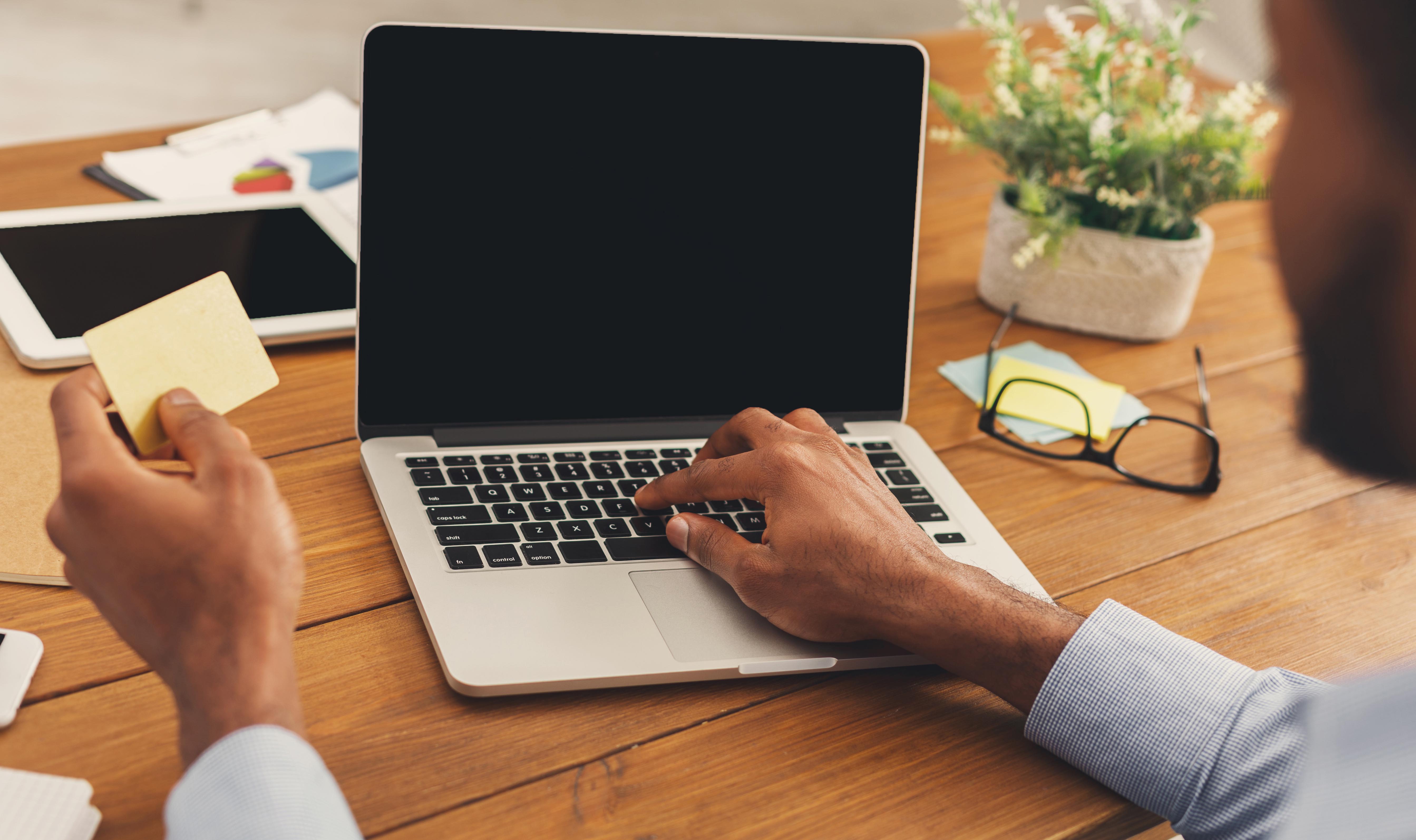 Photo of laptop and tablet