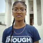 Aalayah Eastmond, Criminal Justice Major at Trinity Washington University and lead organizer behind the group Concerned Citizens of D.C. was interviewed by CBS 12 News about the Black Lives Matter movement.